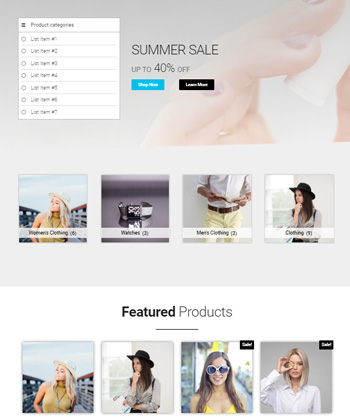 Elementor WooCommerce Template