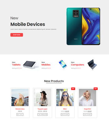 Elementor WooCommerce Template
