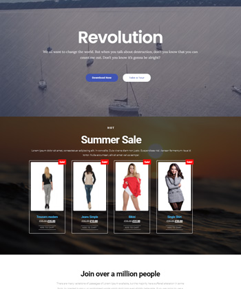 Elementor WooCommerce Template