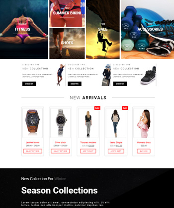 Elementor WooCommerce Template