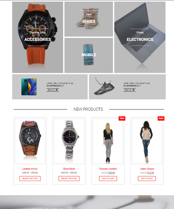 Elementor WooCommerce Template