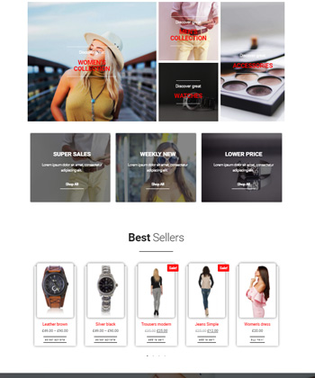 Elementor WooCommerce Template