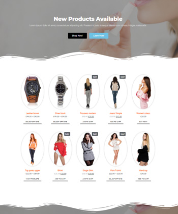 Elementor WooCommerce Template