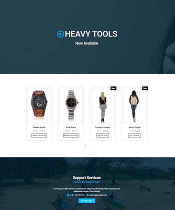 Elementor WooCommerce Template