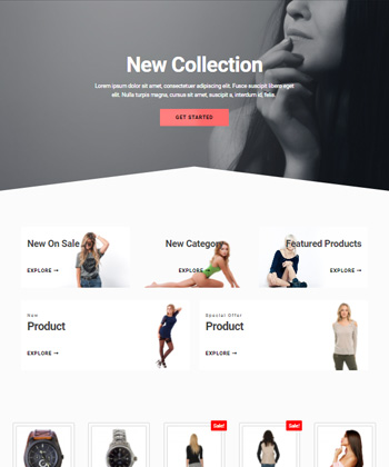 Elementor WooCommerce Template