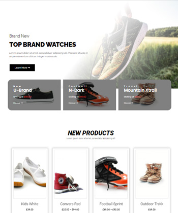 Elementor WooCommerce Template
