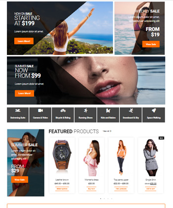 Elementor WooCommerce Template