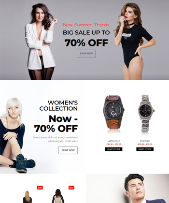 Elementor WooCommerce Template