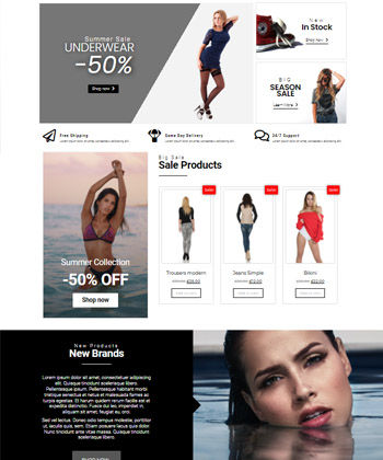 Elementor WooCommerce Template