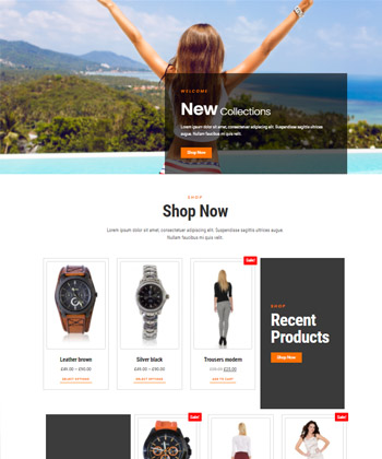 Elementor WooCommerce Template
