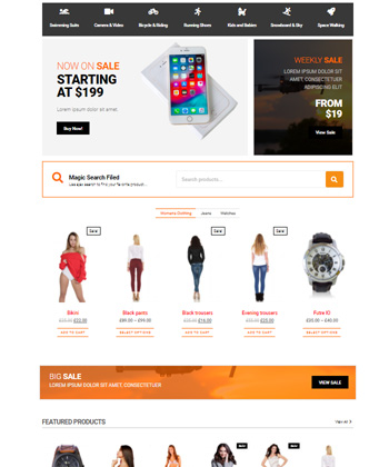 Elementor WooCommerce Template