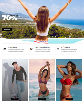 Elementor WooCommerce Template