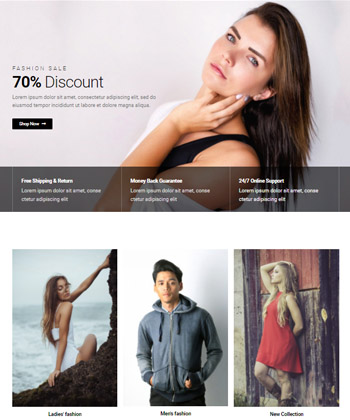 Elementor WooCommerce Template