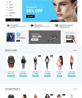 Elementor WooCommerce Template