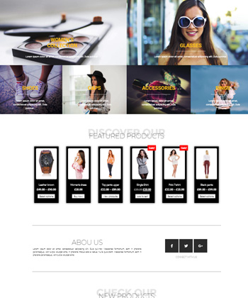 Elementor WooCommerce Template