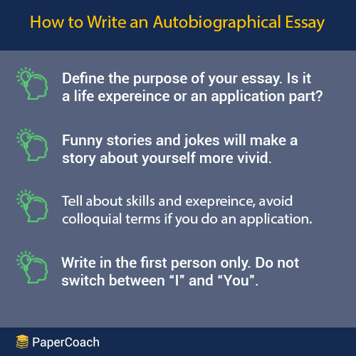 How to Write an Autobiographical Essay How to Write an Autobiographical Essay