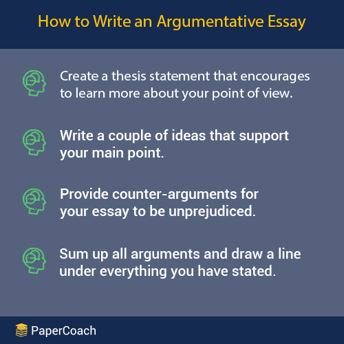 How to Write an Argumentative Essay How to Write an Argumentative Essay