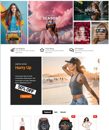 Elementor WooCommerce Template