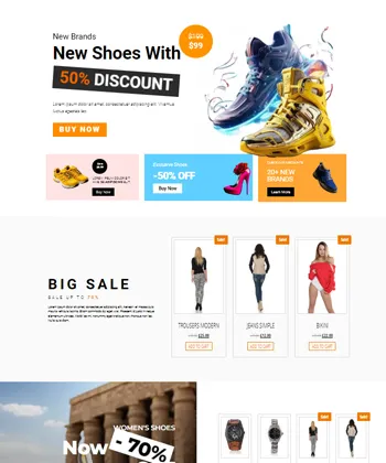 Elementor WooCommerce Template
