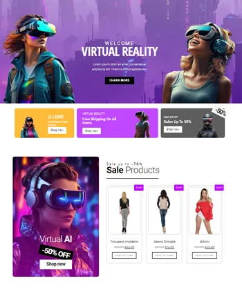 Elementor WooCommerce Template